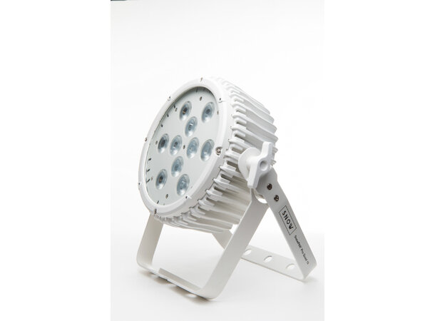 SnowPAR Pro Quad 10/W 10x8W Quad LED RGBW PC I/O,3&5 Pin DMX